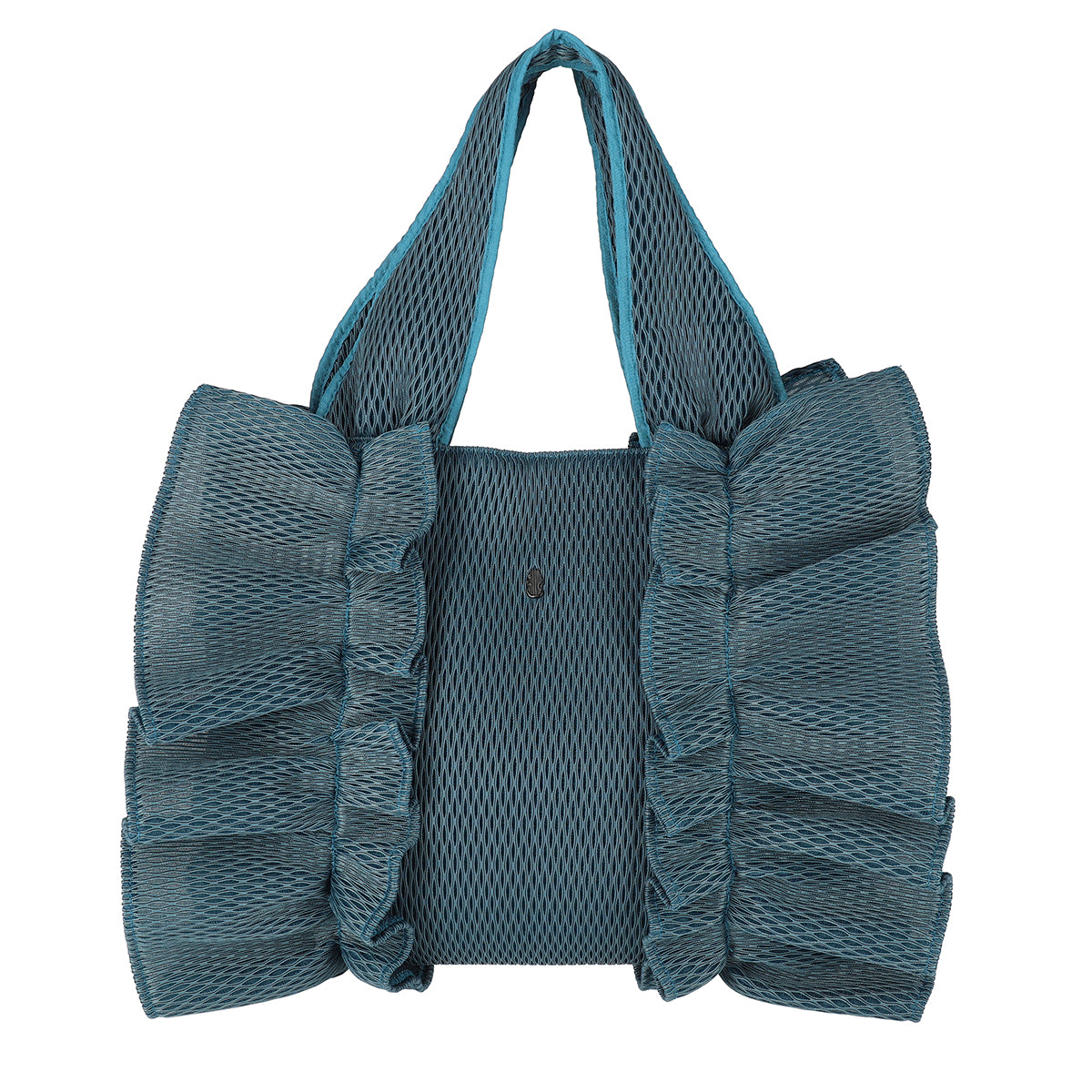 bonbonbutterfly beach tote L honeycomb solid