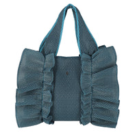 bonbonbutterfly beach tote L honeycomb solid
