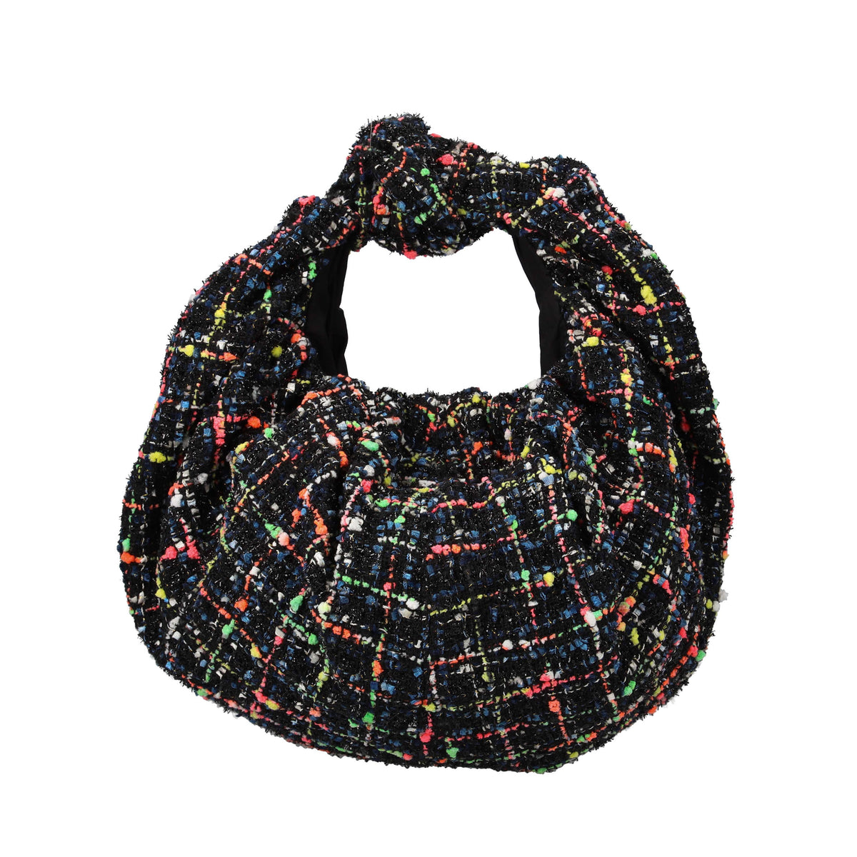 croissant summer tweed bag