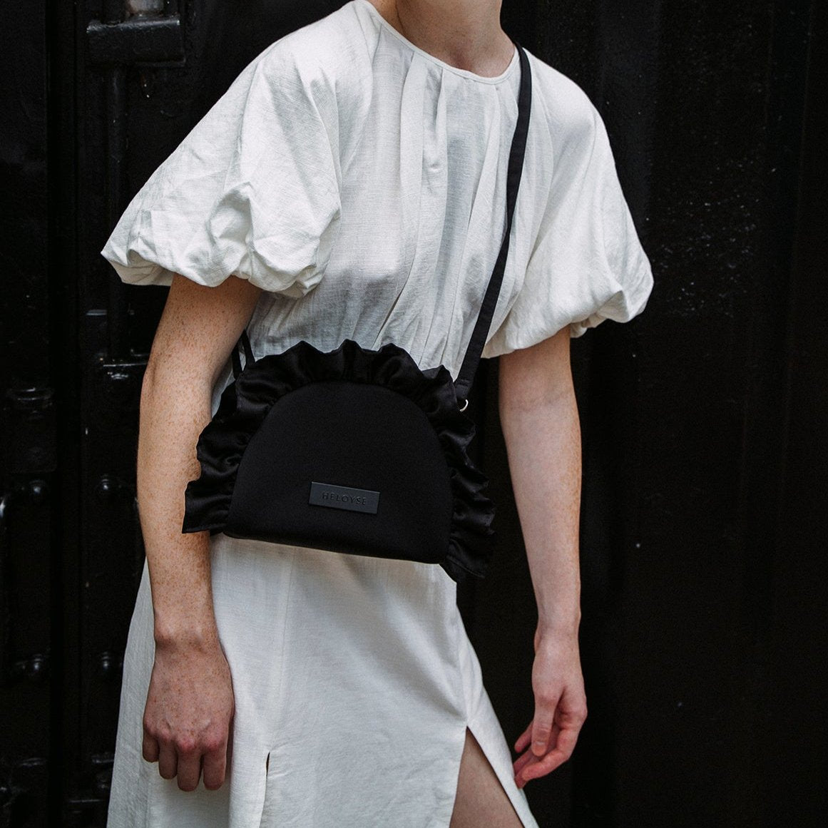 empanada satin shoulder