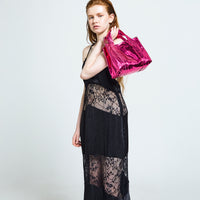 boxy mirror tote