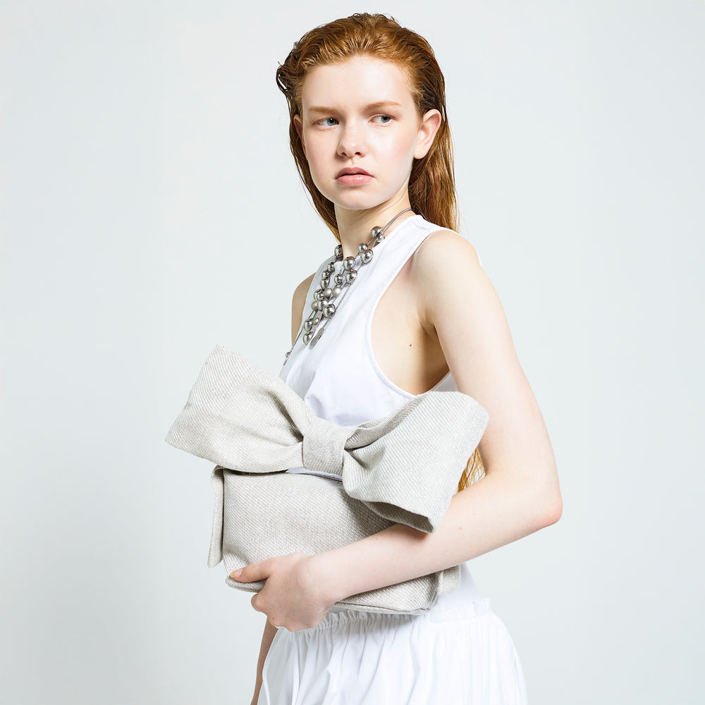 bonne bag shimmer cloth