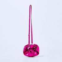 croissant shoulder leather mini