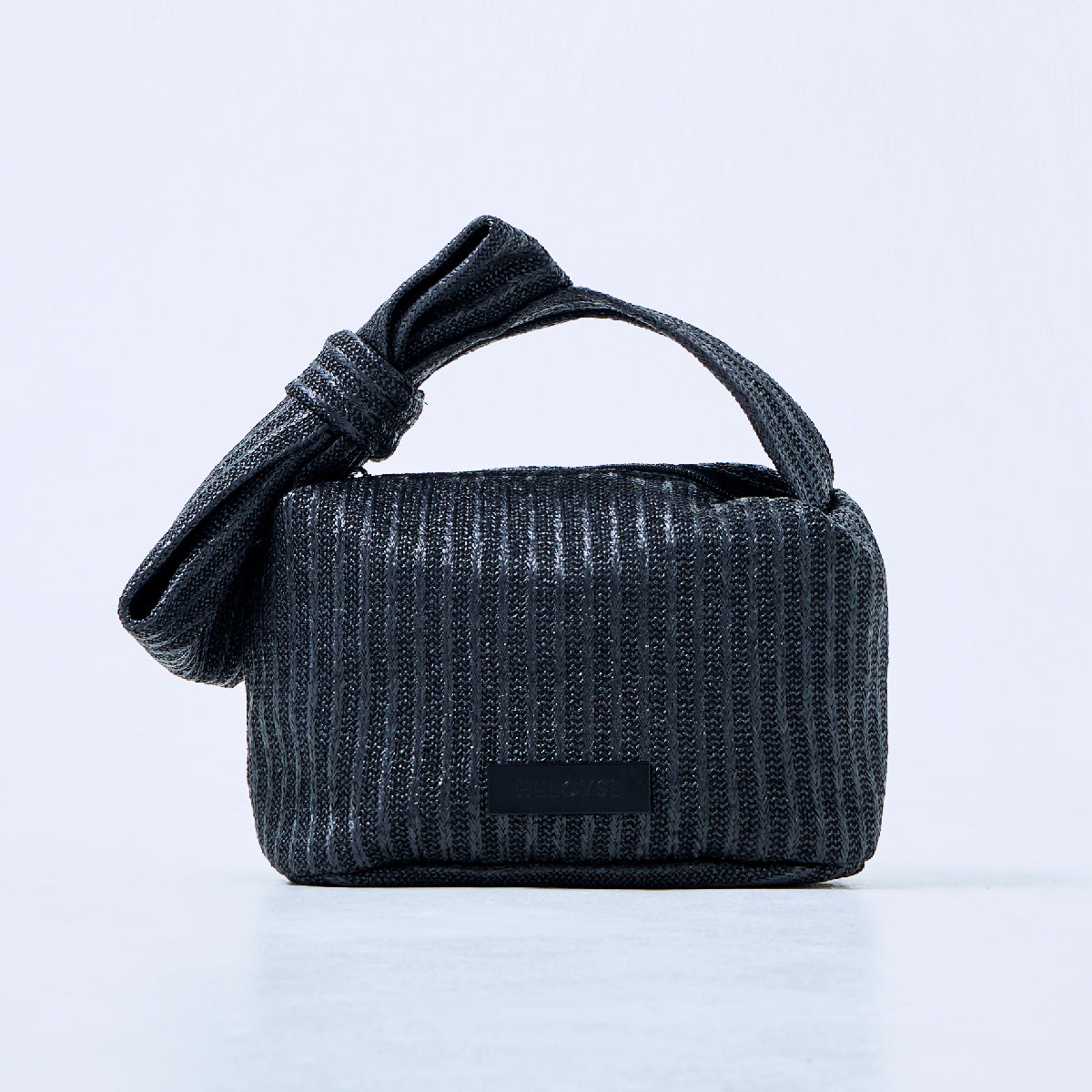ribbon pouch raffia