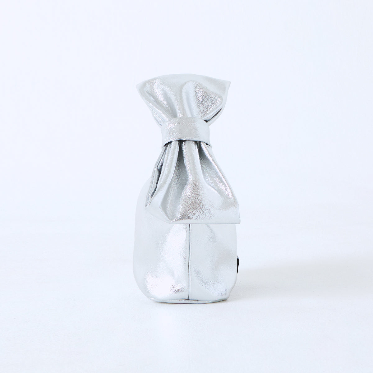 ribbon pouch metallic