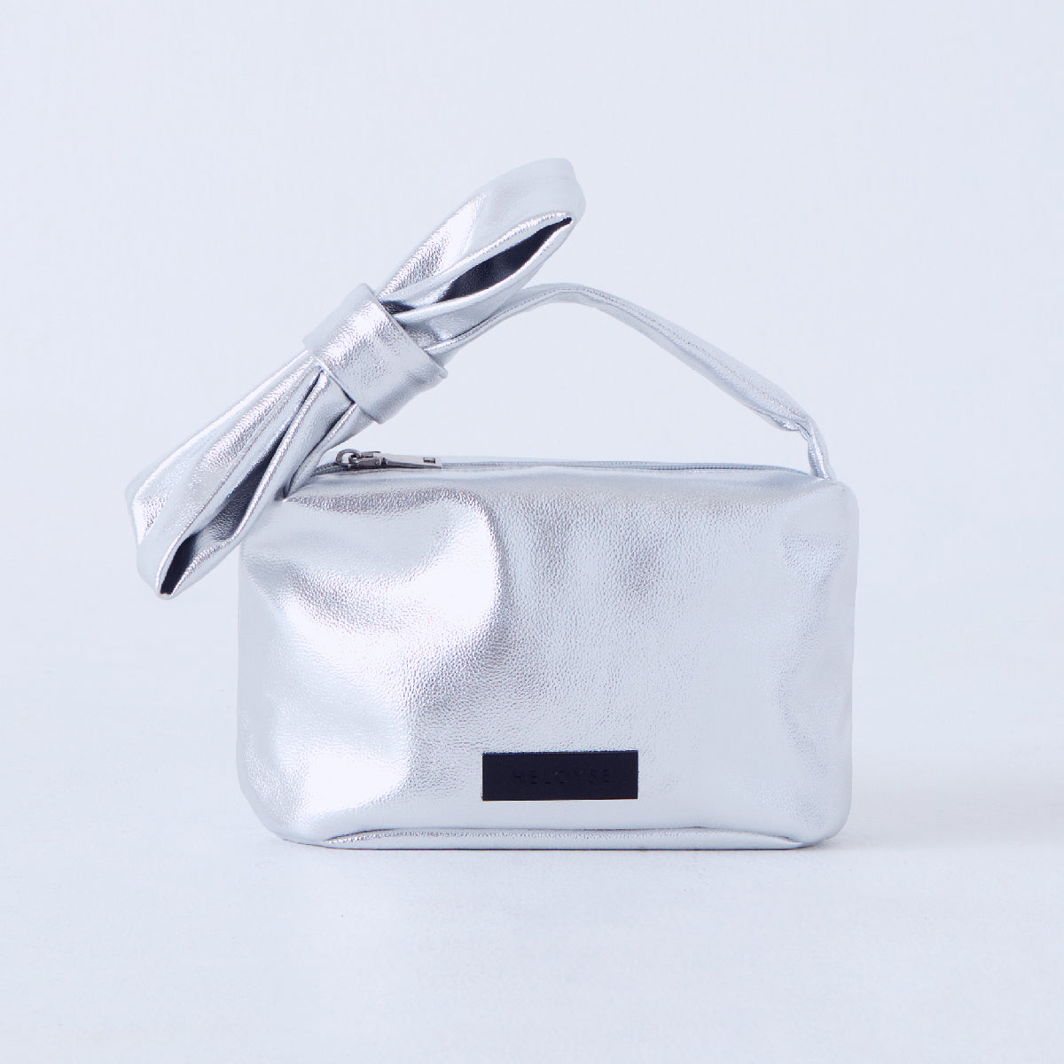 ribbon pouch metallic