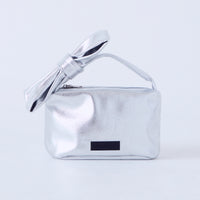 ribbon pouch metallic
