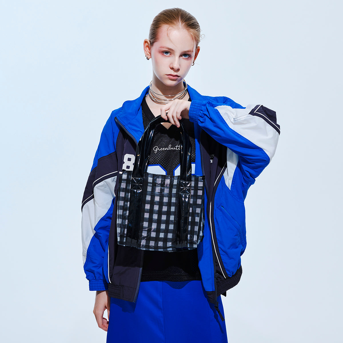 boxy mesh tote – HELOYSE