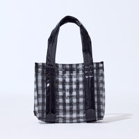 boxy mesh tote