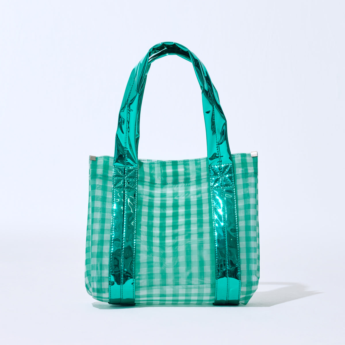 boxy mesh tote