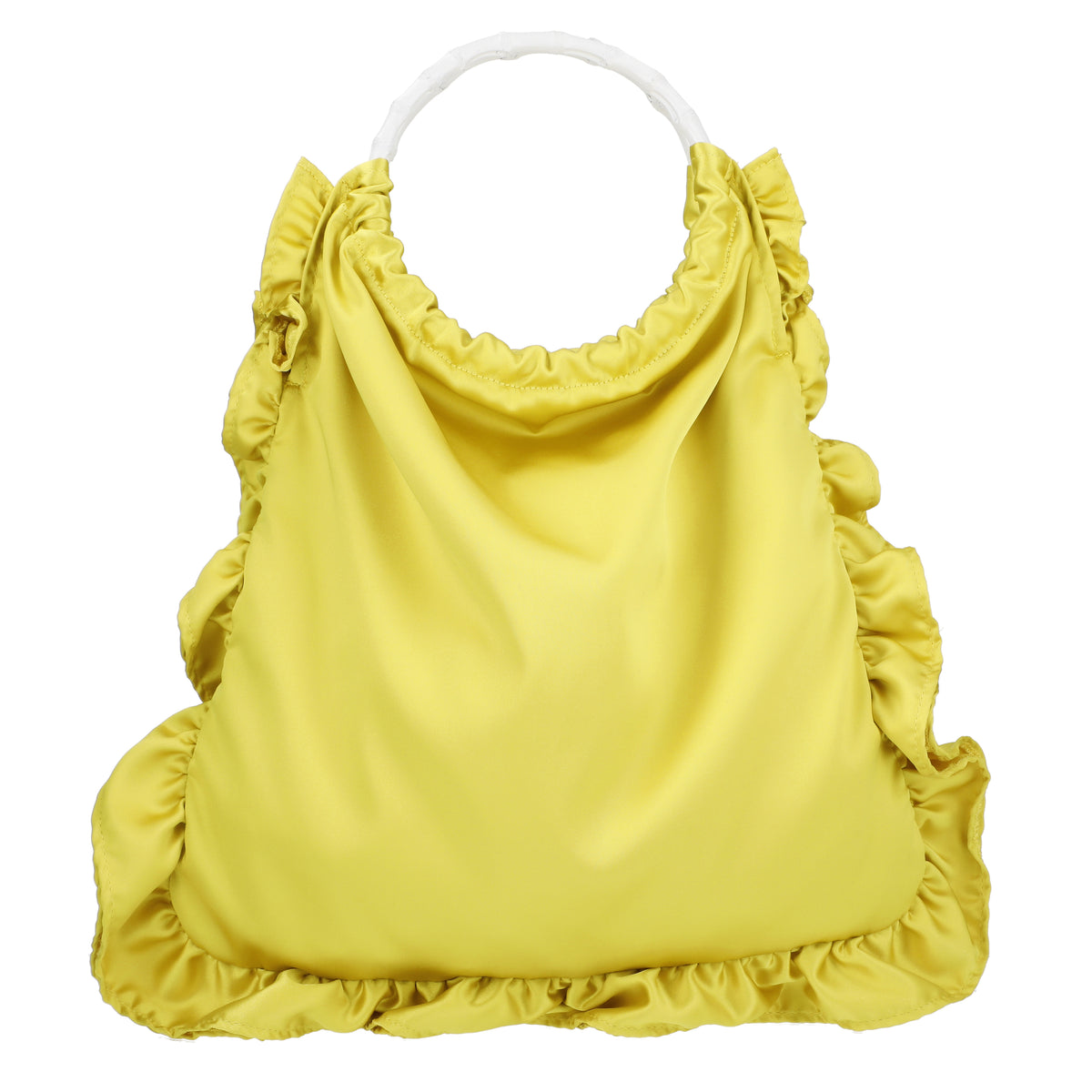 bamboo butterfly tote satin