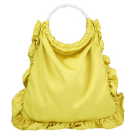 bamboo butterfly tote satin