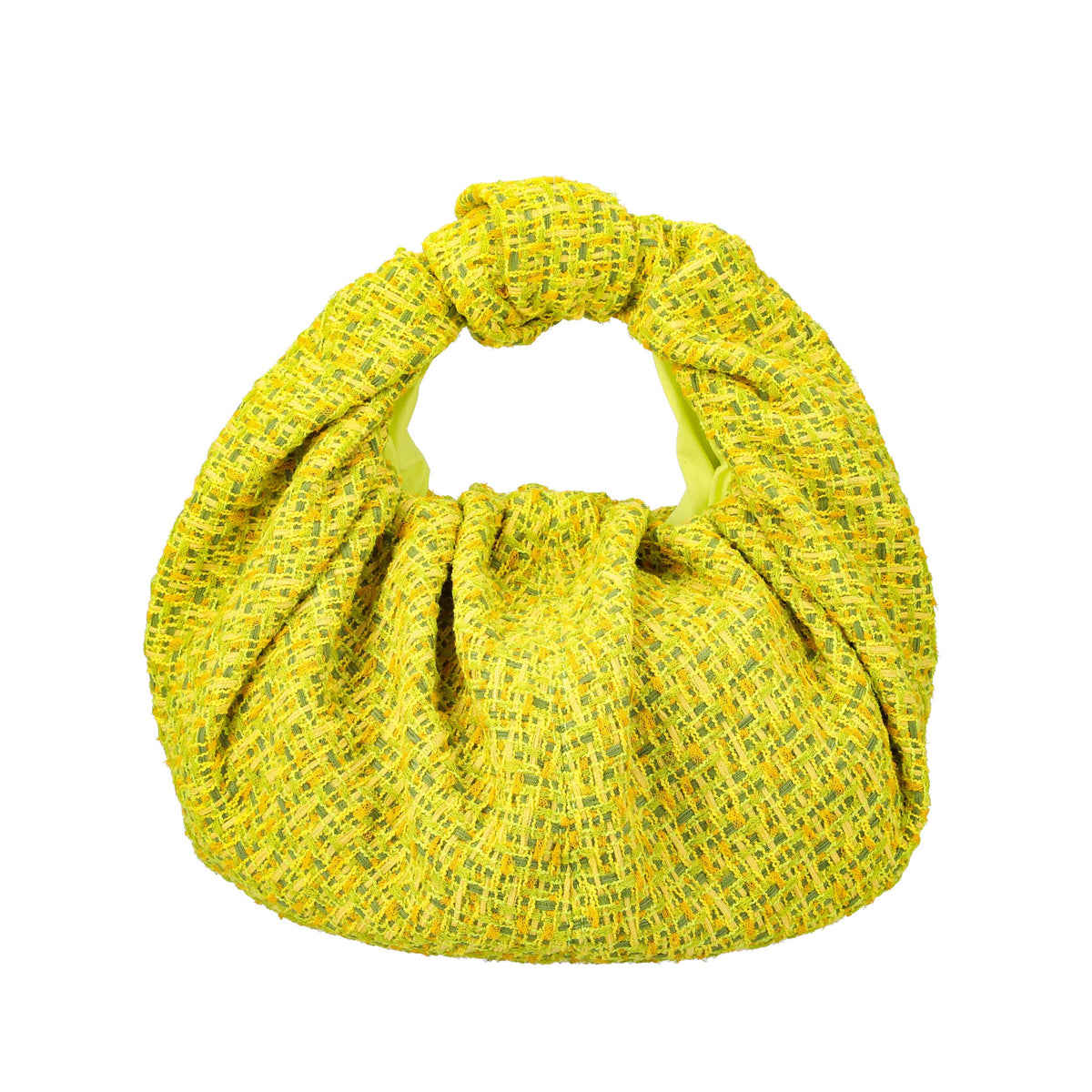 croissant summer tweed bag