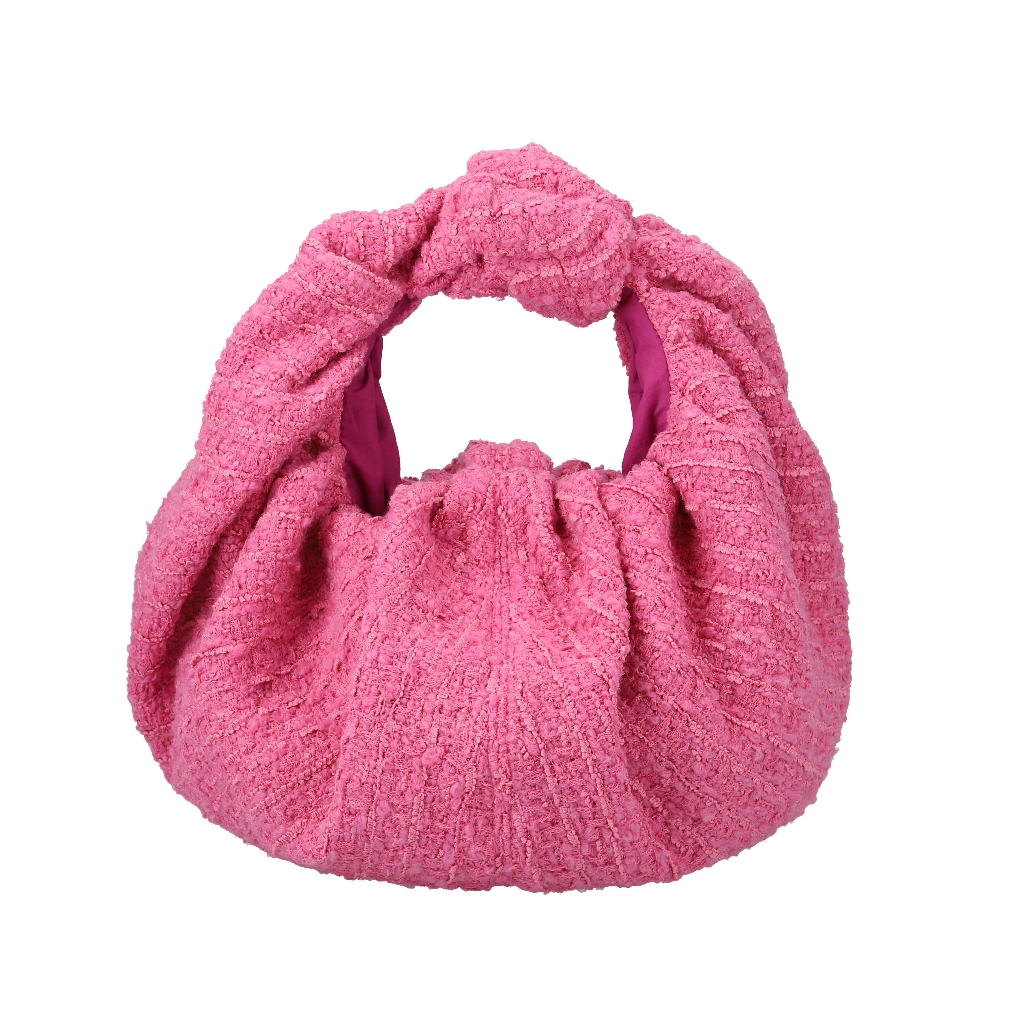 croissant summer tweed bag