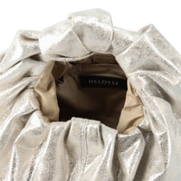 croissant paint leather bag