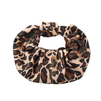 croissant leopard mini bag